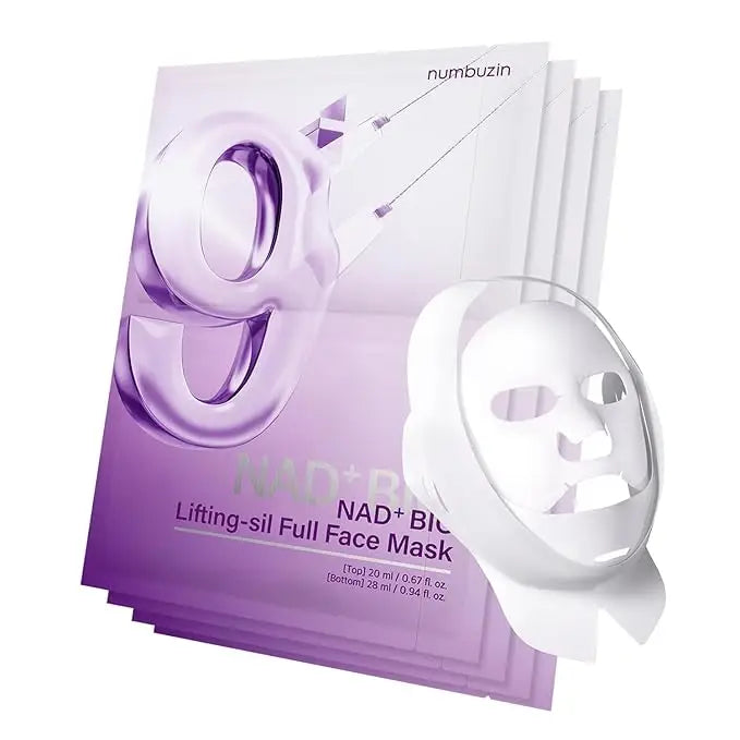 Numbuzin No.9 NAD Bio Lifting-sil Full Face Mask Set