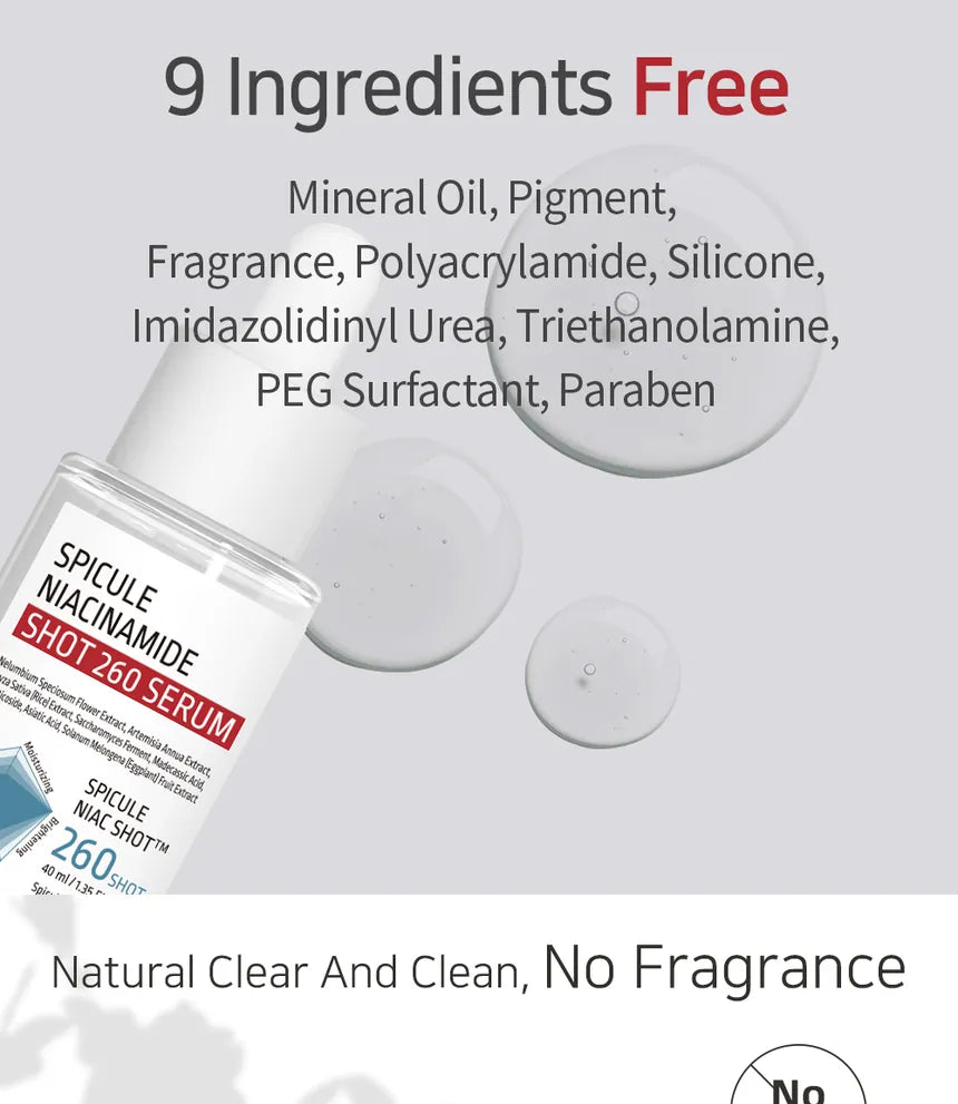 APLB Spicule Niacinamide Shot 260 Serum 40ml