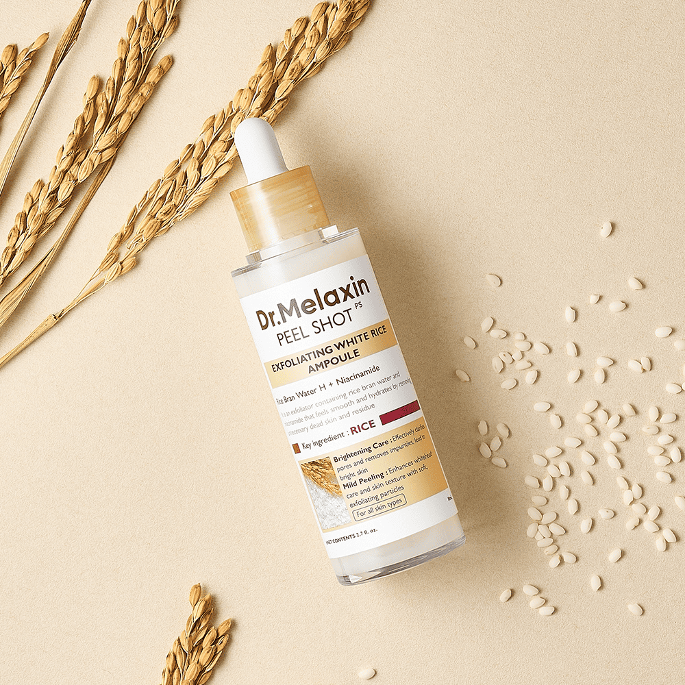 Dr.Melaxin Peel Shot Exfoliant White Rice Ampoule