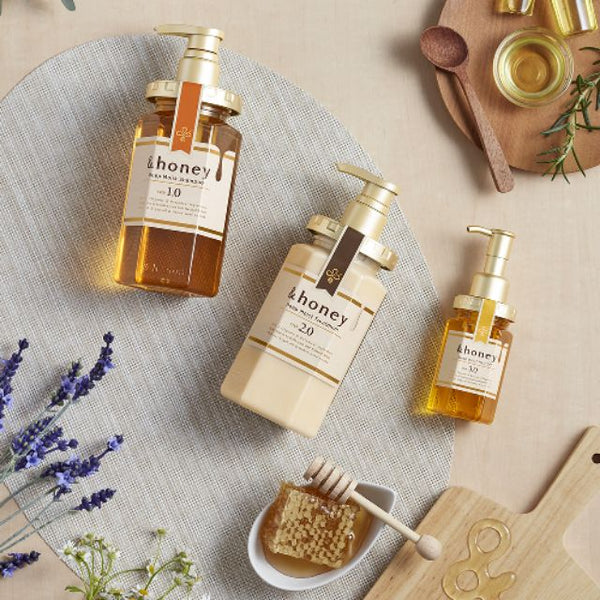 &Honey Deep Moist Shampoo Treatment Oil