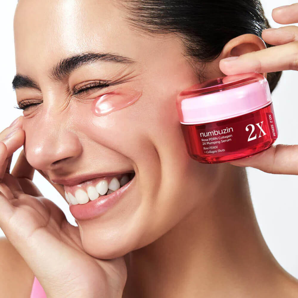 Numbuzin No.2 Rose PDRN Collagen 2X Plumping Serum