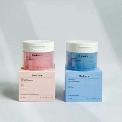 Biodance Collagen / Cera-Nol Gel Toner Pads