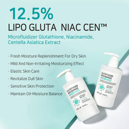 APLB Glutathione Niacinamide Body Lotion