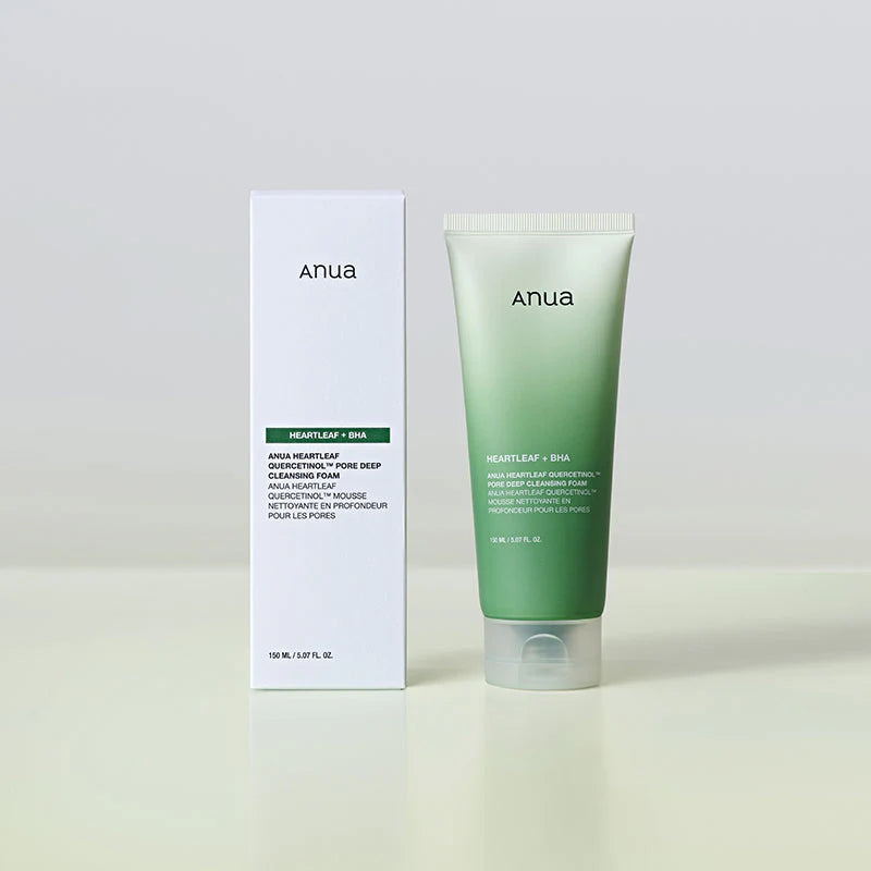 Anua Hearleaf Quercetinol Pore Deep Cleansing Foam 150ml
