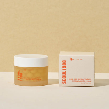 K-SECRET SEOUL 1988 Capsule Cream : Niacinamide 5% + Yuja 50ml