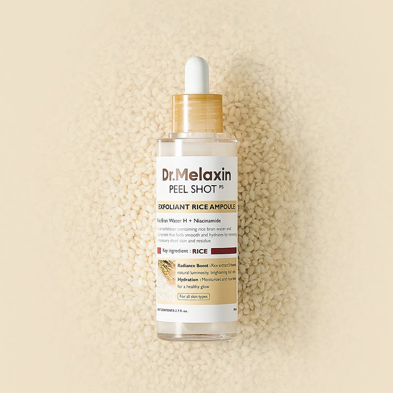 Dr.Melaxin Peel Shot Exfoliant White Rice Ampoule