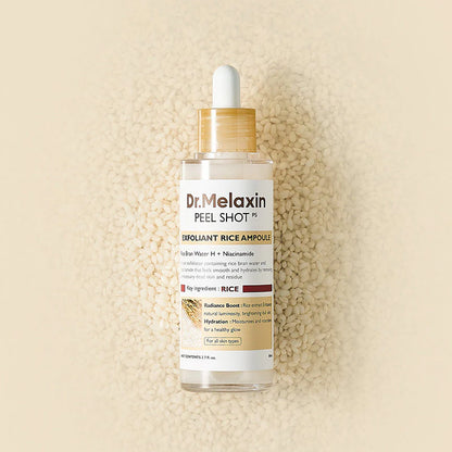 Dr.Melaxin Peel Shot Exfoliant White Rice Ampoule