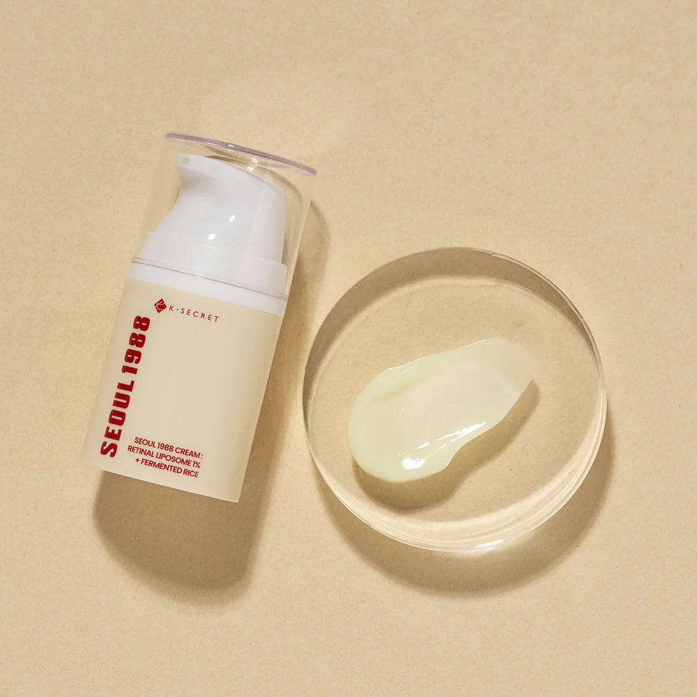 K-SECRET SEOUL 1988 Cream : Retinal Liposome 1% + Fermented Rice