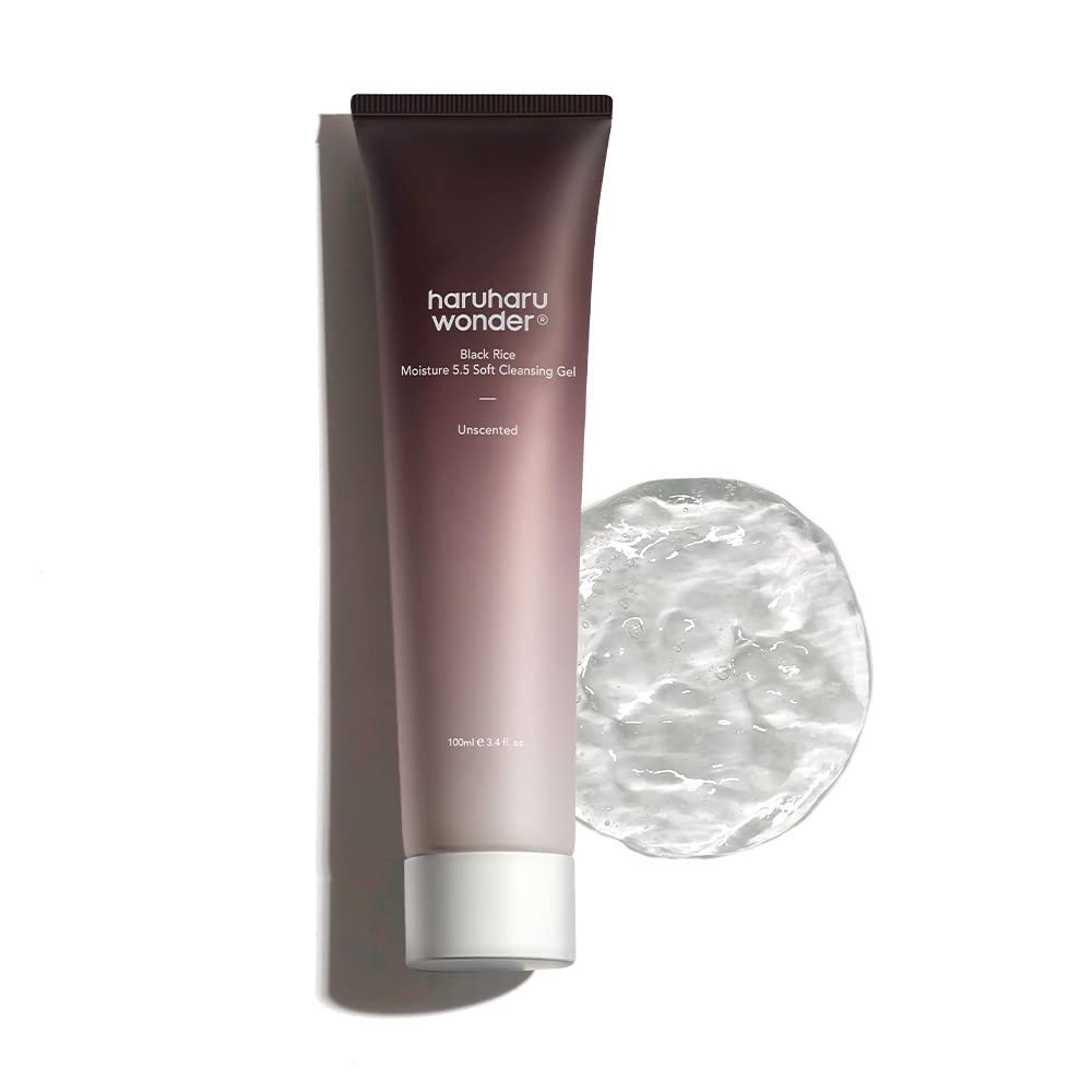 Haruharu Wonder Black Rice Moisture 5.5 Soft Cleansing Gel Unscented