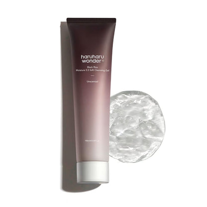 Haruharu Wonder Black Rice Moisture 5.5 Soft Cleansing Gel Unscented