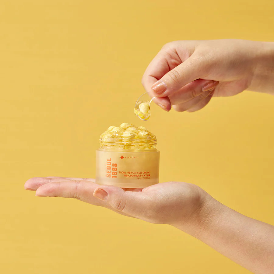 K-SECRET SEOUL 1988 Capsule Cream : Niacinamide 5% + Yuja 50ml