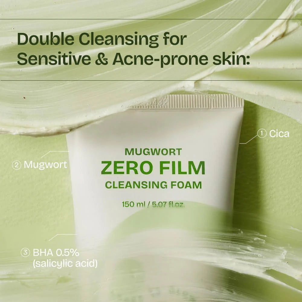 Orien Mugwort Zero Film Cleansing Foam 150ml