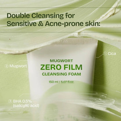 Orien Mugwort Zero Film Cleansing Foam 150ml