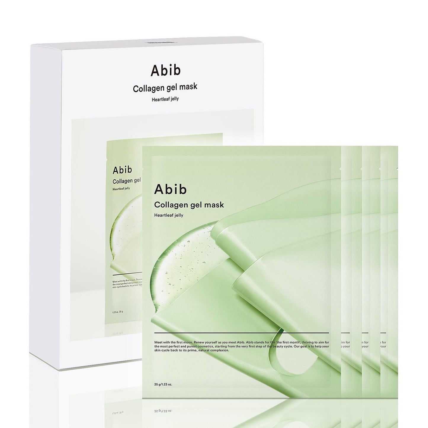 Abib Collagen Gel Mask Box 4mask - 3 Types