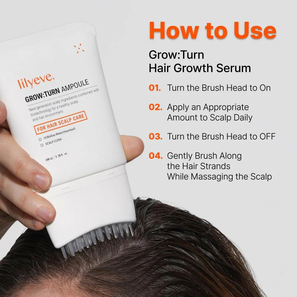 Lilyeve Grow Turn Exosome Brush Ampoule