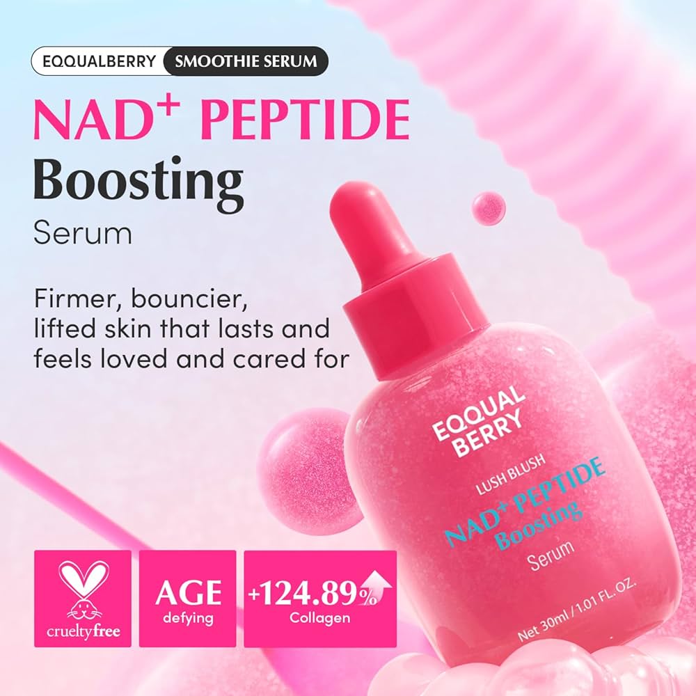 EQQUALBERRY NAD+ Peptide Boosting Serum 30ml