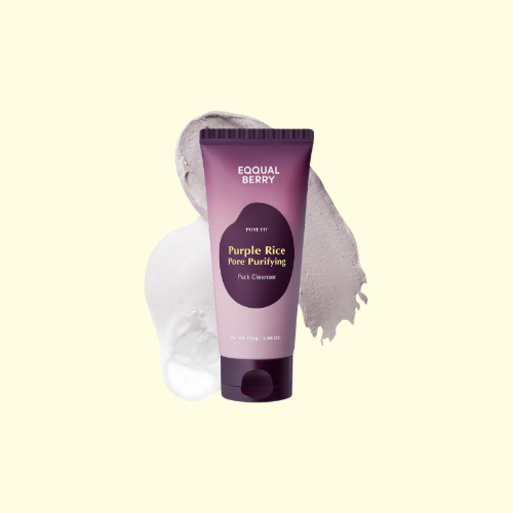 EQQUALBERRY Purple Rice Pore Purifying Pack Cleanser