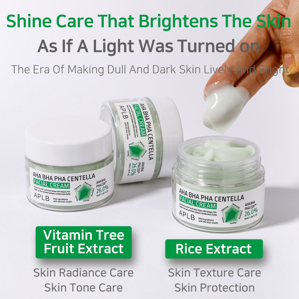 APLB AHA BHA PHA Centella Facial Cream