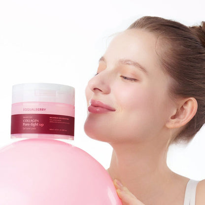 EQQUALBERRY Collagen Pore-Tight Up Gel Toner Pads 60pads