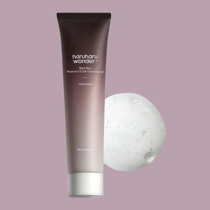 Haruharu Wonder Black Rice Moisture 5.5 Soft Cleansing Gel Unscented