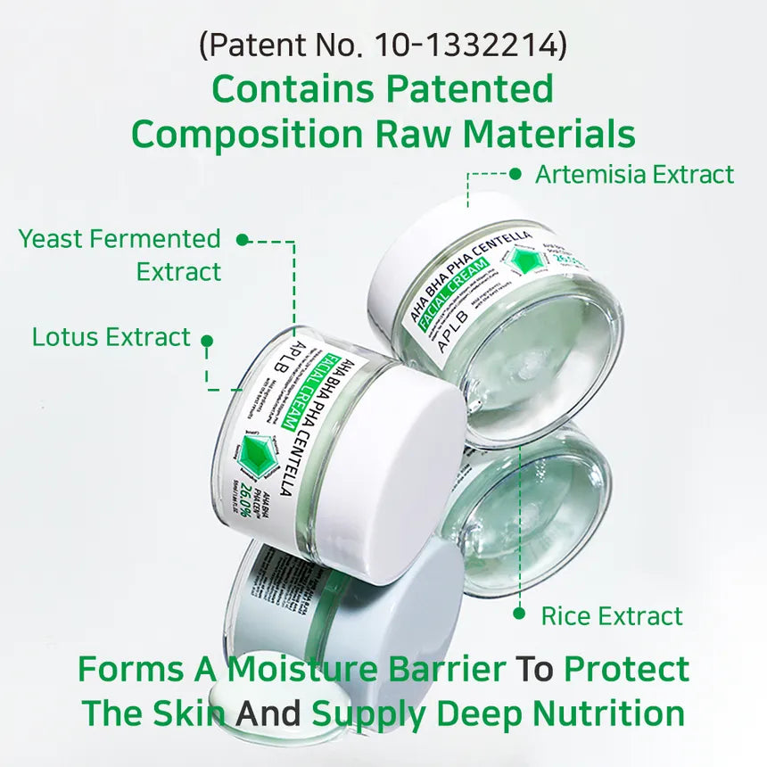 APLB AHA BHA PHA Centella Facial Cream