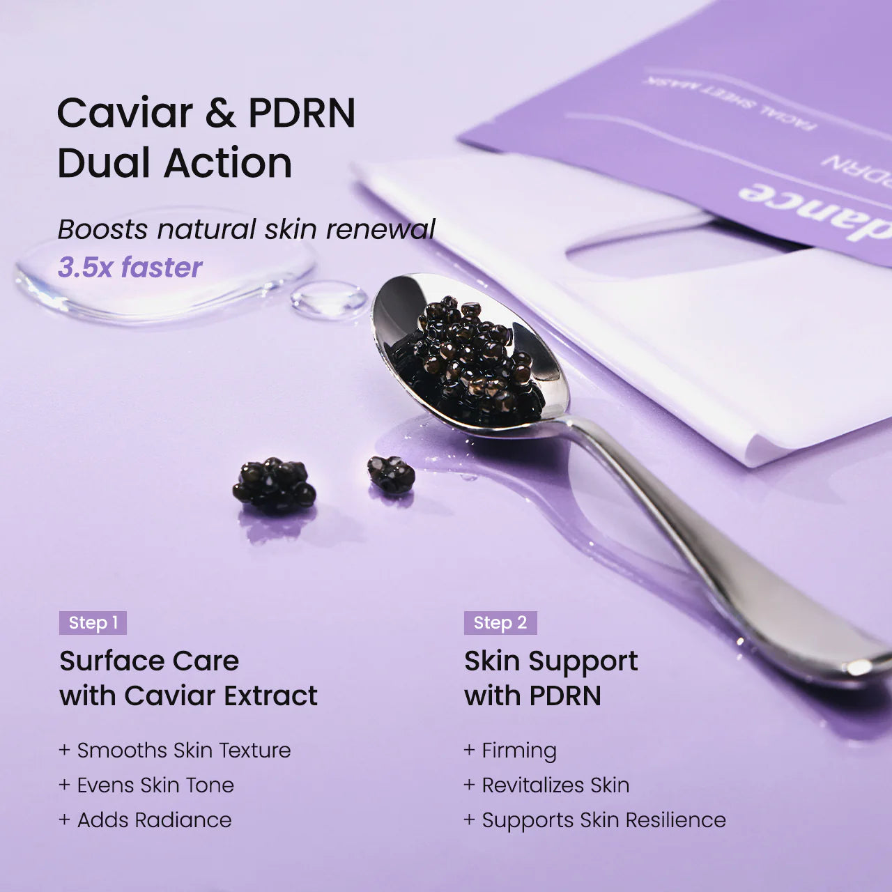 Biodance Rejuvinating Caviar PDRN Real Deep Mask Set