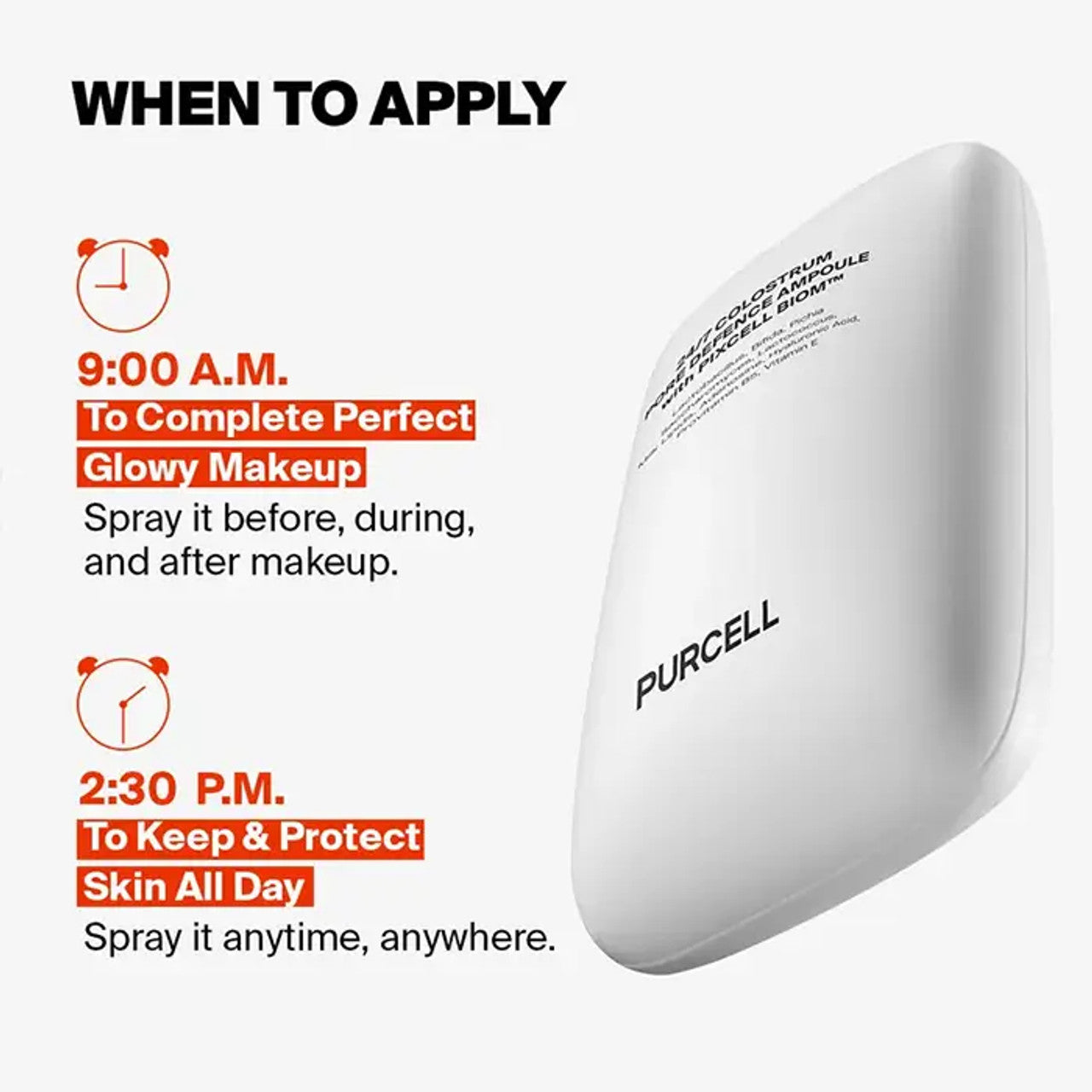 PURCELL 24/7 Colostrum Pore Defence Ampoule