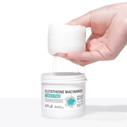 APLB Glutathione Niacinamide Toner Pad (60pads)