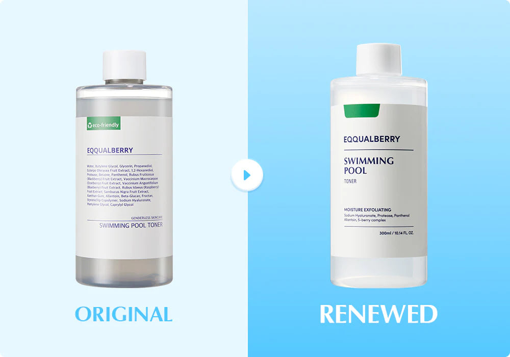 EQQUALBERRY Swimming Pool Daily Facial Toner