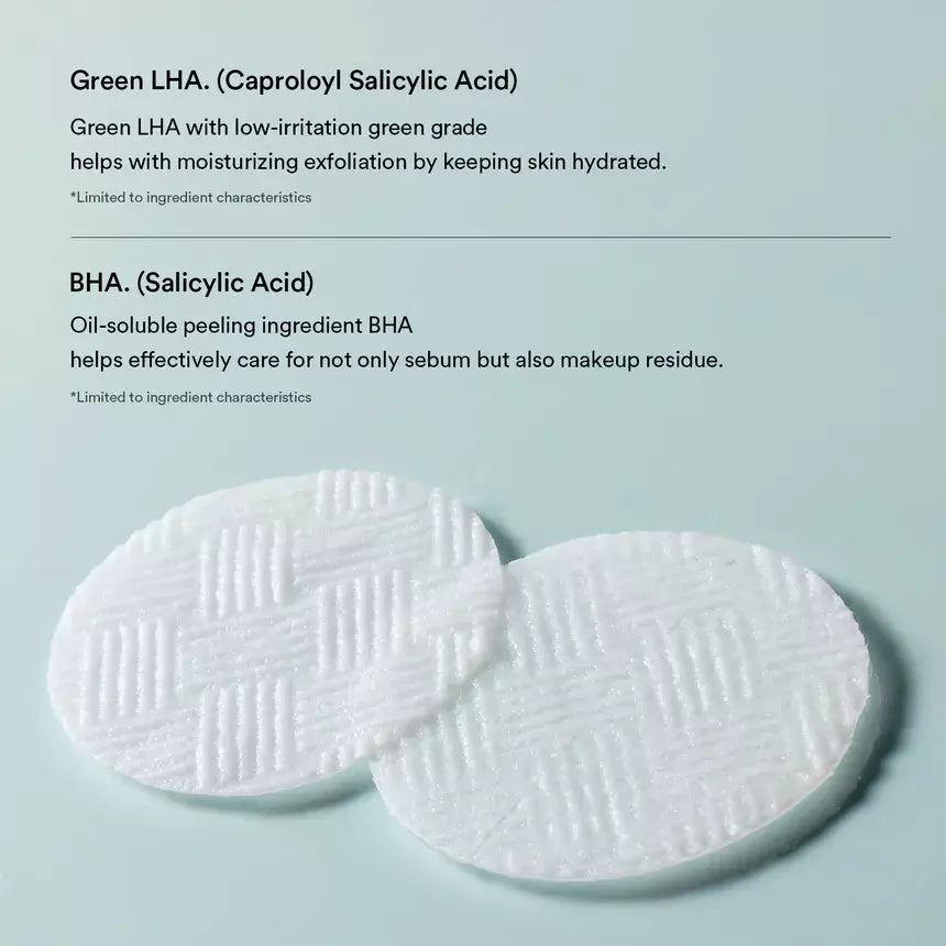Abib Green LHA Pore Pad Clear Touch 60pads