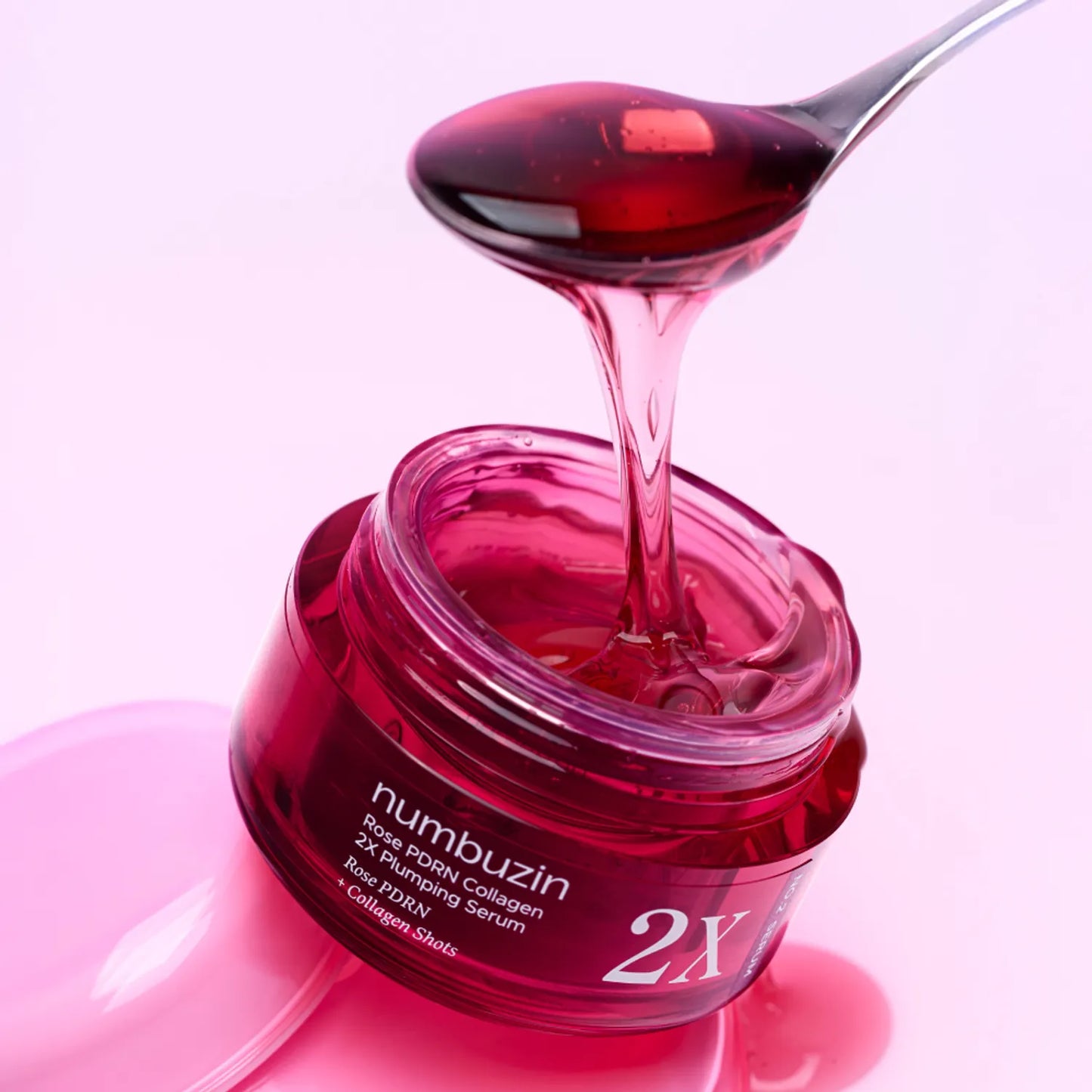 Numbuzin No.2 Rose PDRN Collagen 2X Plumping Serum