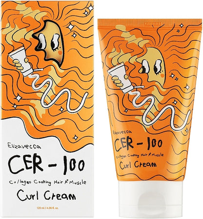 Elizavecca Cer-100 Collagen Coating Hair A+ Muscle Curl Cream