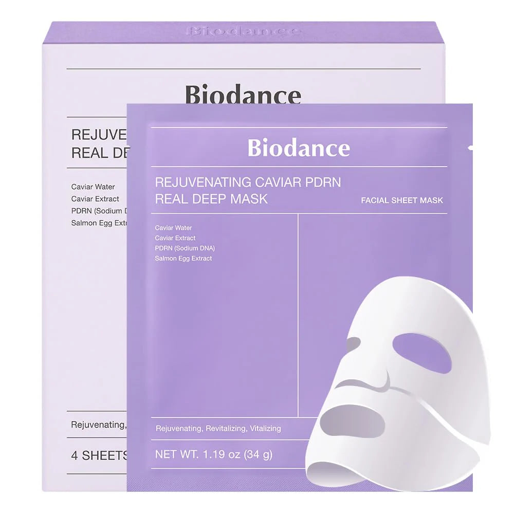 Biodance Rejuvinating Caviar PDRN Real Deep Mask Set