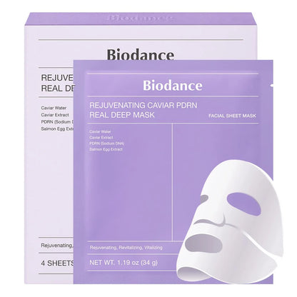 Biodance Rejuvinating Caviar PDRN Real Deep Mask Set