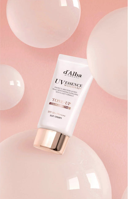 D'Alba - Waterfull Pink Correcting Tone-Up Sunscreen