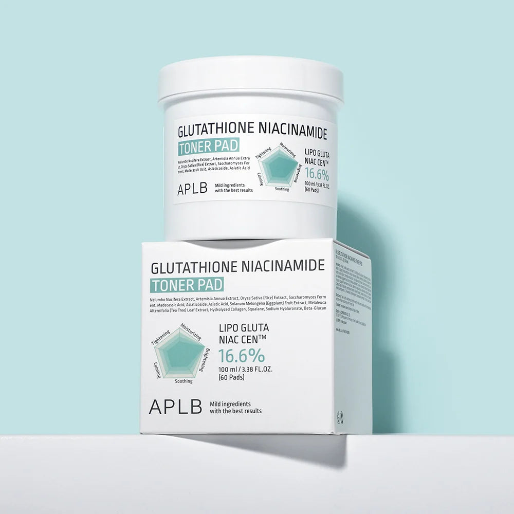 APLB Glutathione Niacinamide Toner Pad (60pads)