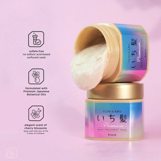 Kracie Ichikami Premium Hair Treatment Mask
