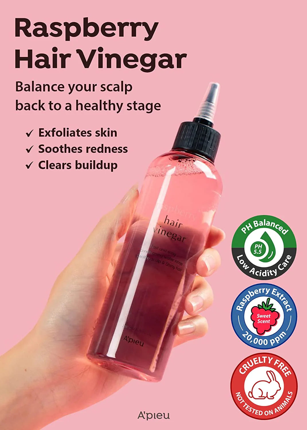 A'pieu Raspberry Hair Vinegar