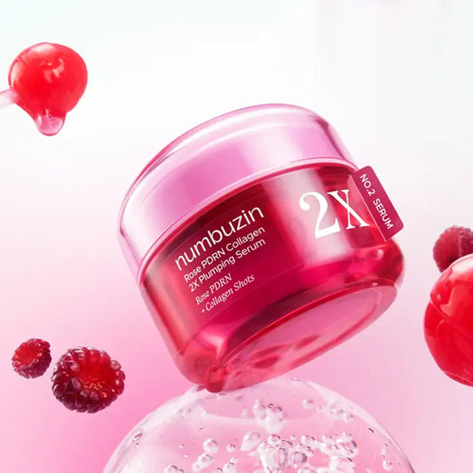 Numbuzin No.2 Rose PDRN Collagen 2X Plumping Serum