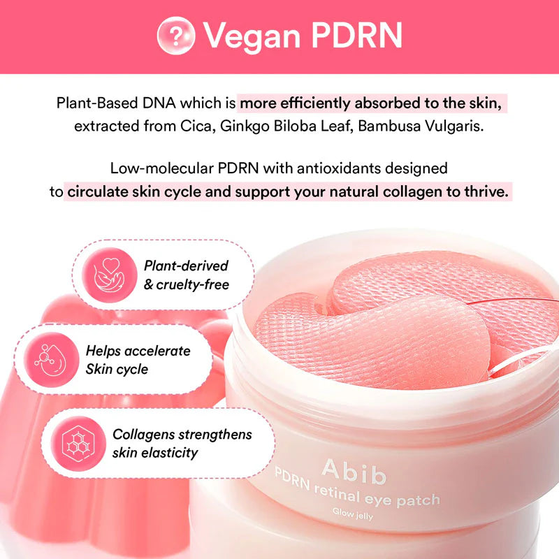 Abib PDRN Retinal Eye Patch Glow Jelly