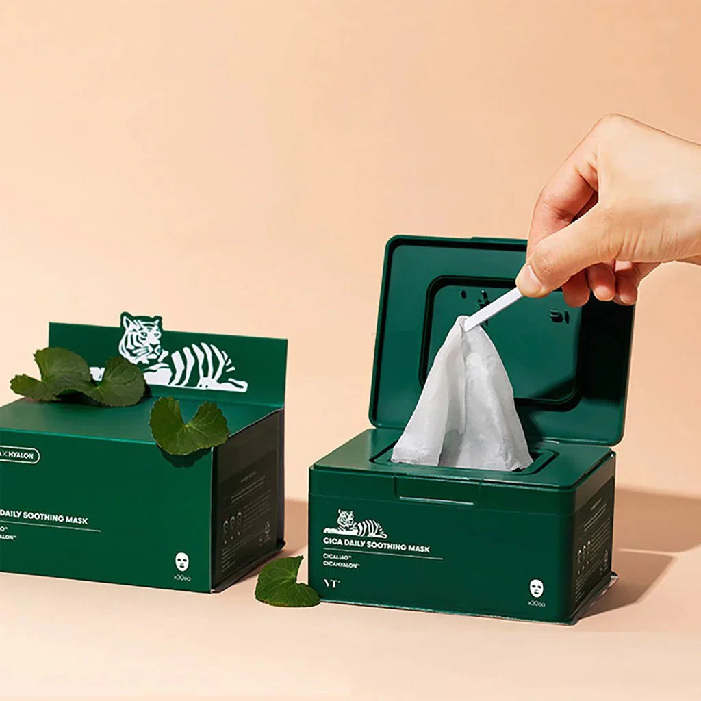 VT Cosmetics Cica Daily Soothing Mask 30pcs