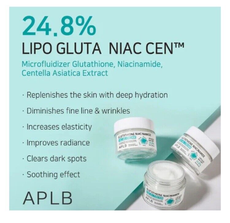 APLB Glutathione Niacinamide Facial Cream