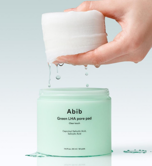 Abib Green LHA Pore Pad Clear Touch 60pads