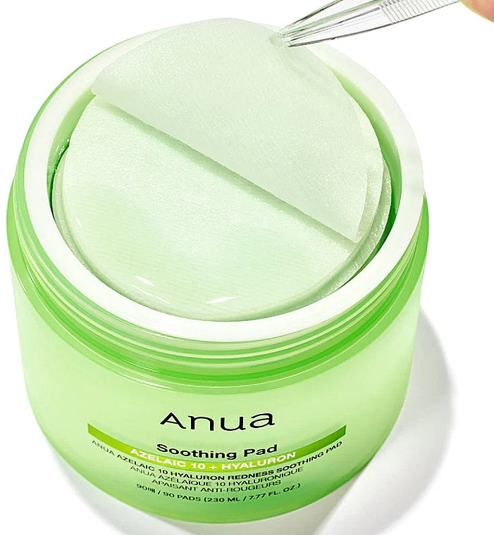 Anua Azelaic 10 Hyaluron Redness Soothing Pad 90pads